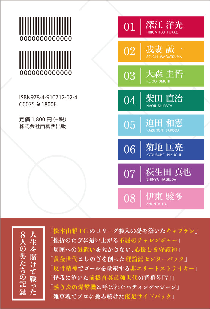 Catch the Rainbow Jリーグを目指した選手たちの挫折と再生の記録